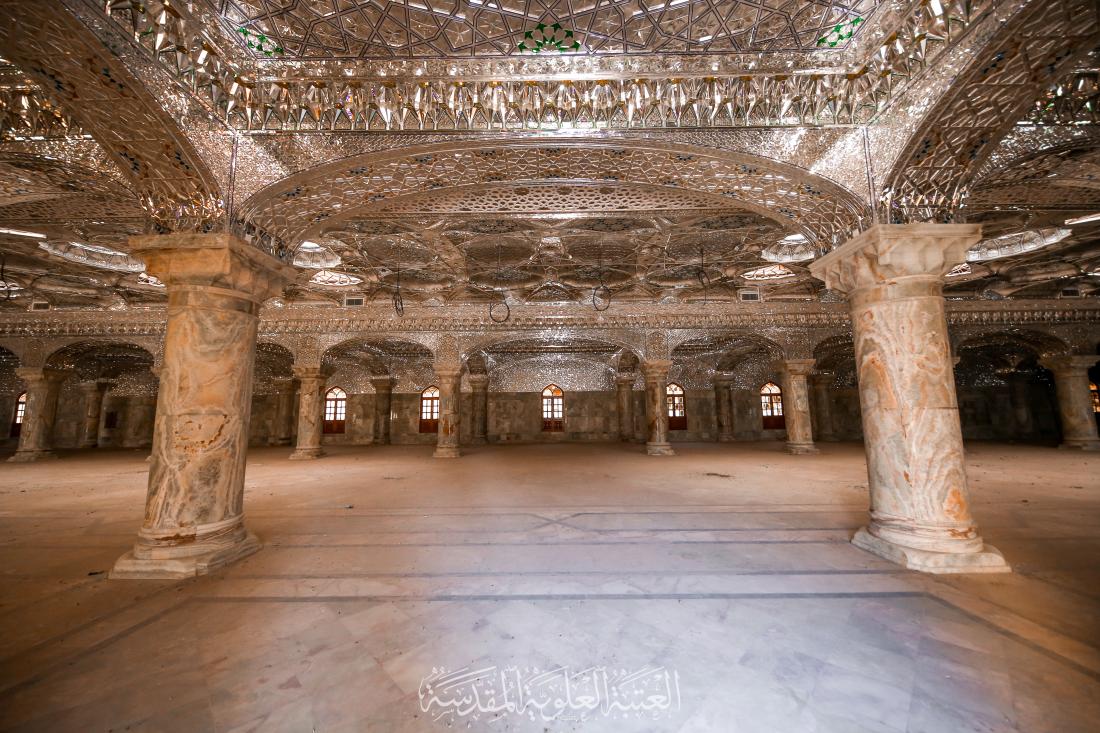 صحن فاطمة الزهراء عليها السلام - فن العمارة الاسلامية في صور | 