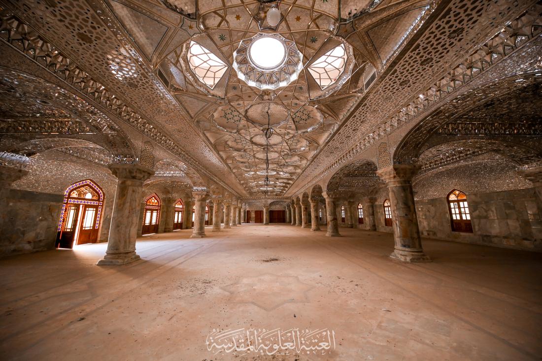 صحن فاطمة الزهراء عليها السلام - فن العمارة الاسلامية في صور | 