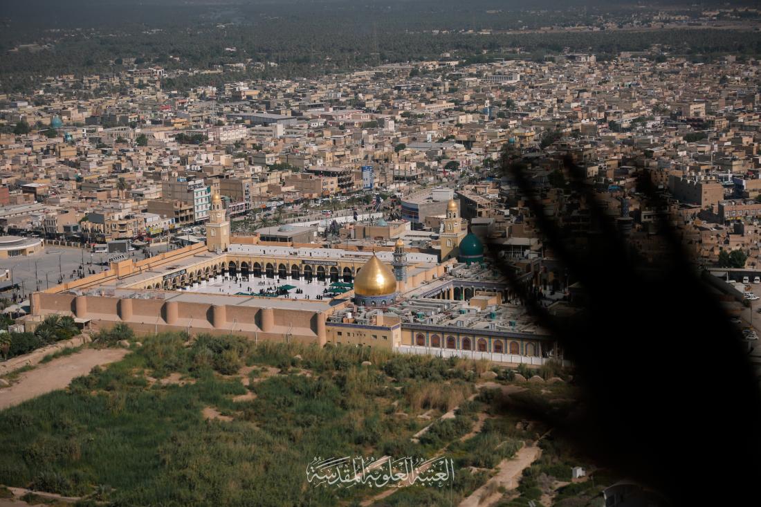 صور جوية في ذكرى رحيل سيد الكائنات ورسول الرحمة | 