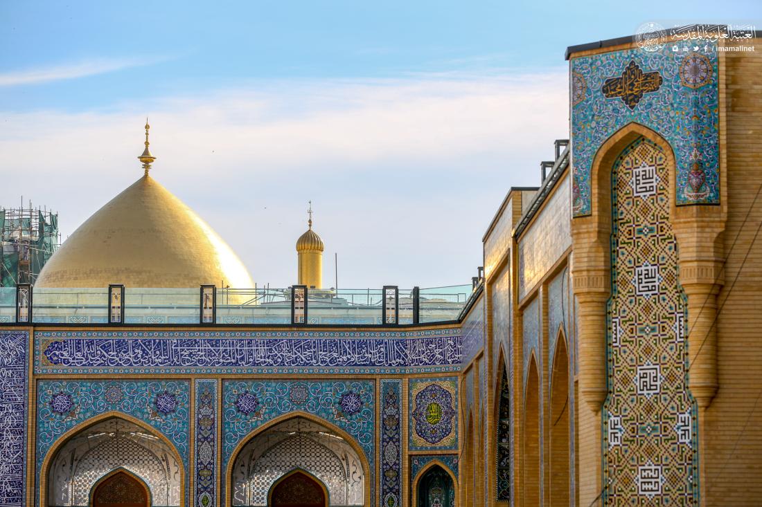 صحن السيدة فاطمة الزهراء (عليها السلام) صرح فني بطراز اسلامي لخدمة الزائرين الكرام  | 