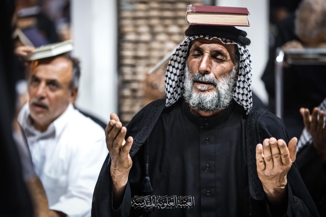 جموع المؤمنين يحيون الليلة الثانية من ليالي القدر المباركة في رحاب الصحن العلوي المطهر | 