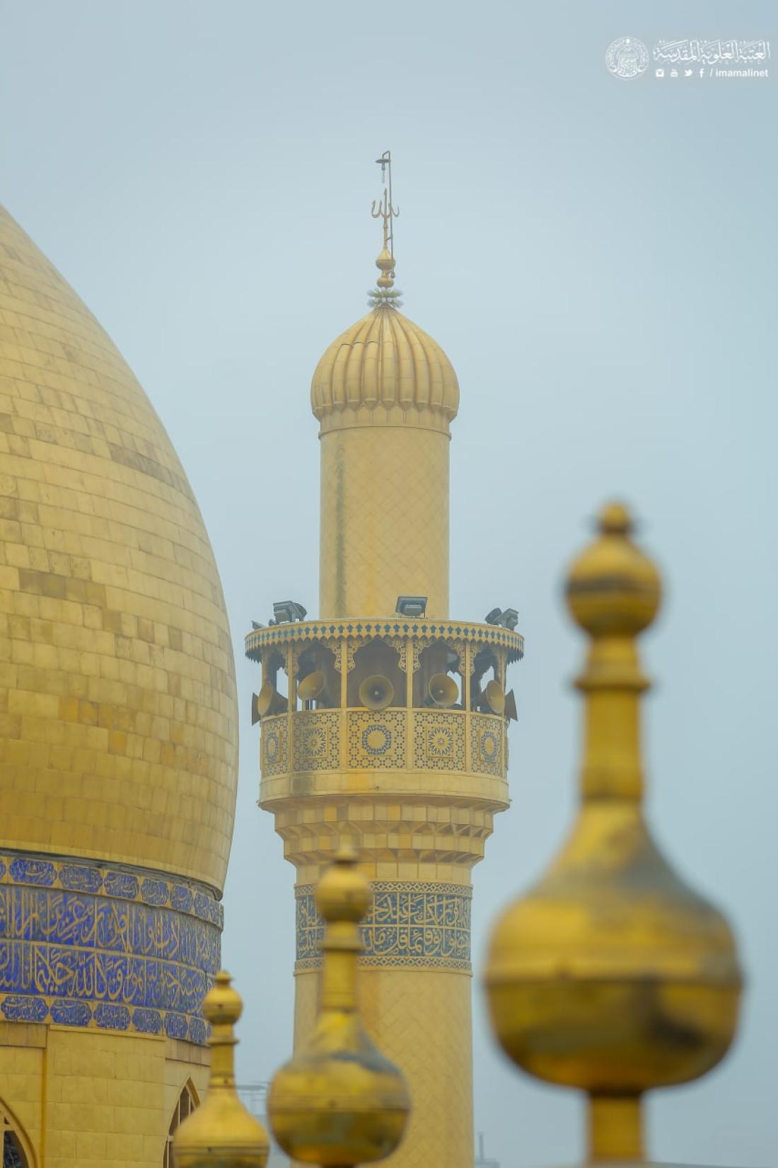 صباح معطر بأريج الندى .. من جوار مرقد سيد الأوصياء ويعسوب الدين وقائد الغر المحجلين أمير المؤمنين علي بن أبي طالب (صلوات الله وسلامه عليه) | 