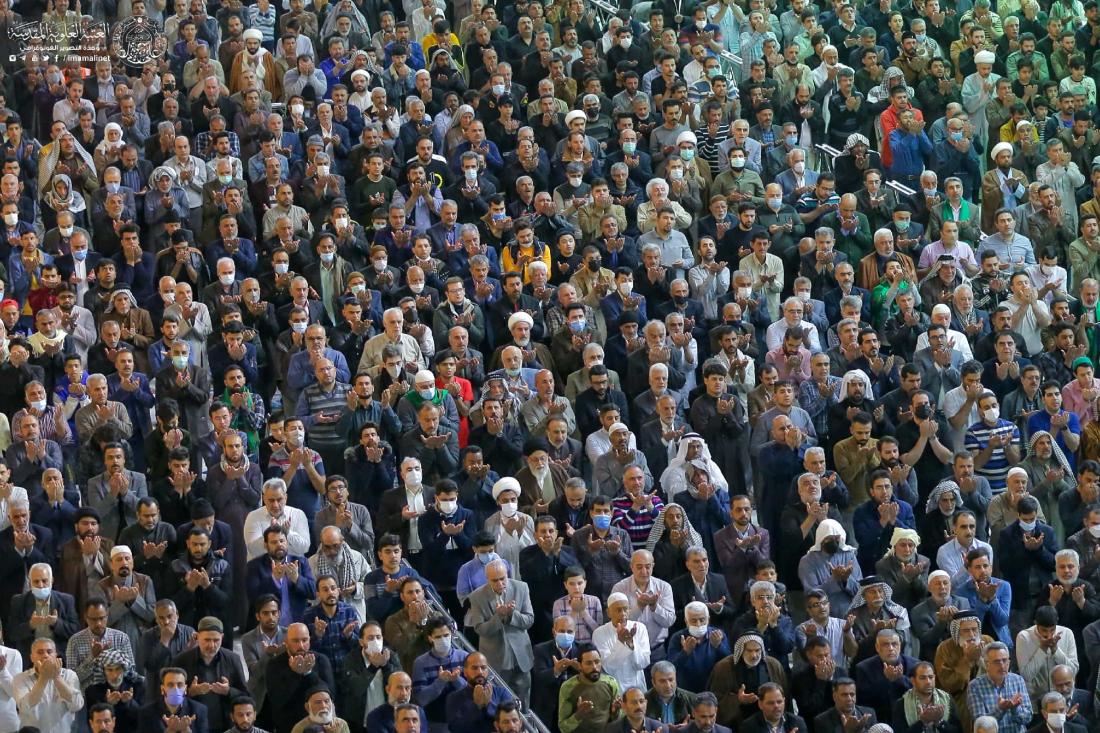 صلاة الجماعة .. في رحاب مرقد المولى أمير المؤمنين (عليه السلام) ليلة المبعث النبوي الشريف | 