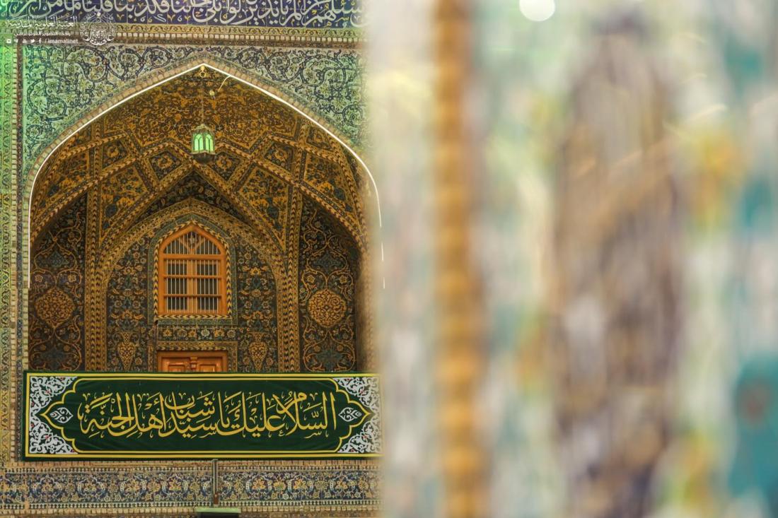 شاهد كيف بدت معالم الصحن الشريف لمرقد أمير المؤمنين في يوم مولد الإمام الحسين (عليهما السلام)  | 