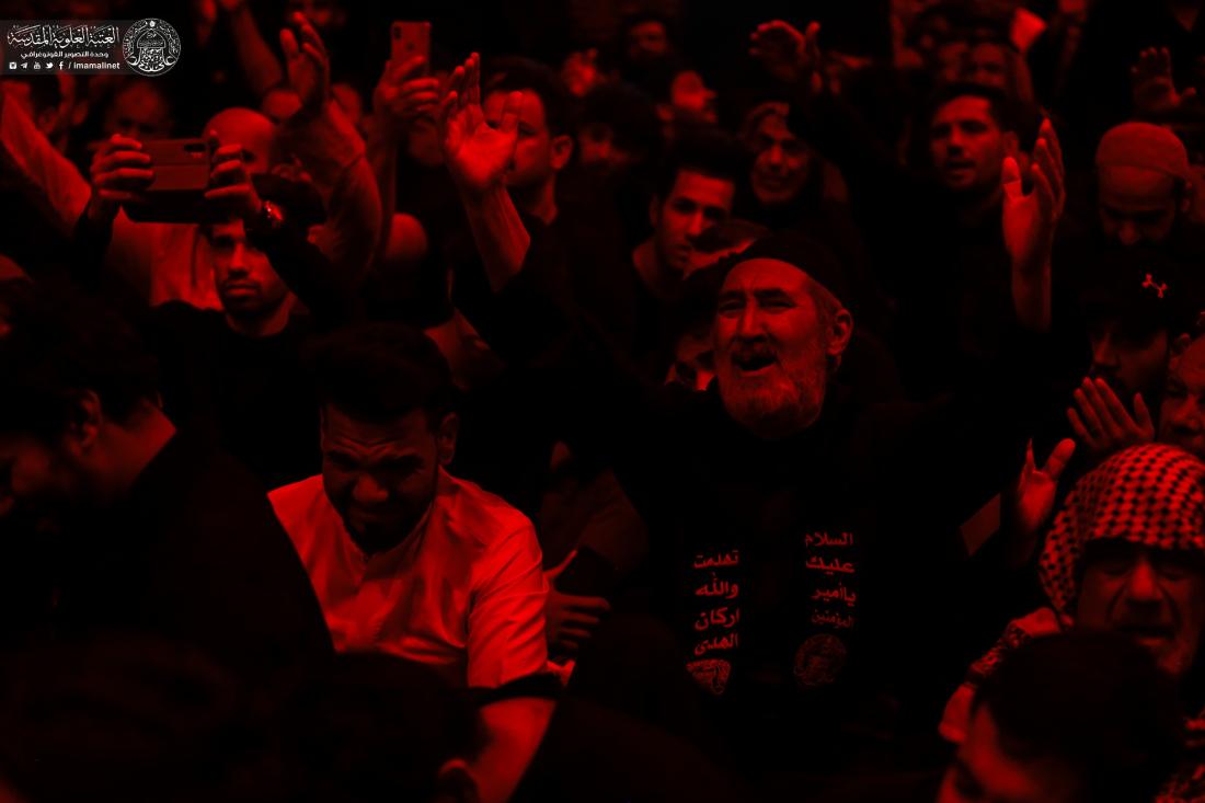 مجلس عزاء شهادة امير المؤمنين علي (عليه السلام) في الصحن الحيدري الطاهر | 
