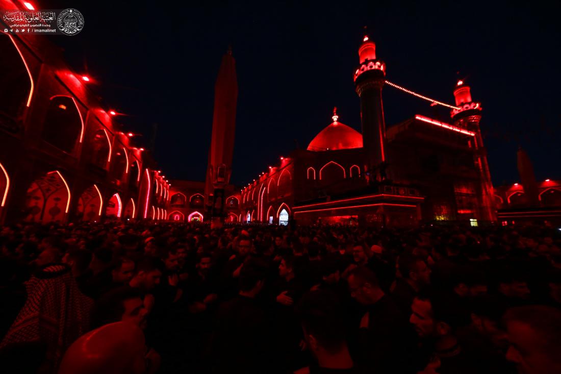 مجلس عزاء شهادة امير المؤمنين علي (عليه السلام) في الصحن الحيدري الطاهر | 