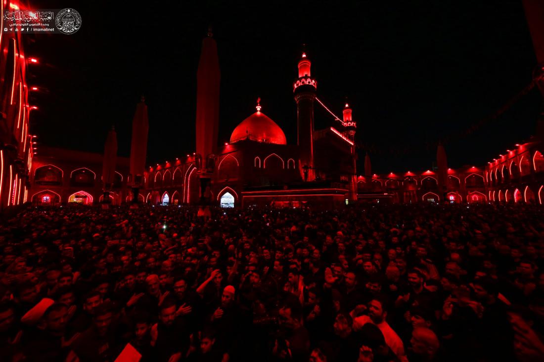 مجلس عزاء شهادة امير المؤمنين علي (عليه السلام) في الصحن الحيدري الطاهر | 