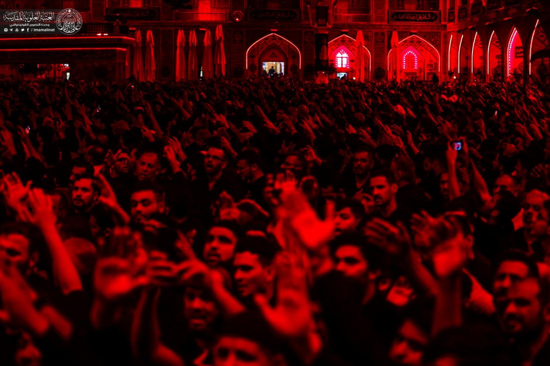 مجلس عزاء شهادة امير المؤمنين علي (عليه السلام) في الصحن الحيدري الطاهر | 