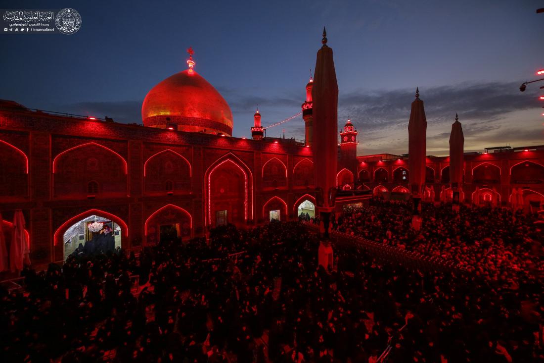 مجلس عزاء شهادة امير المؤمنين علي (عليه السلام) في الصحن الحيدري الطاهر | 