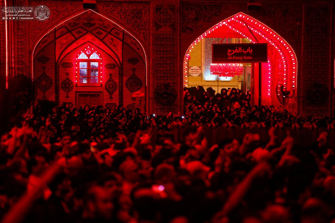 مجلس عزاء شهادة امير المؤمنين علي (عليه السلام) في الصحن الحيدري الطاهر | 