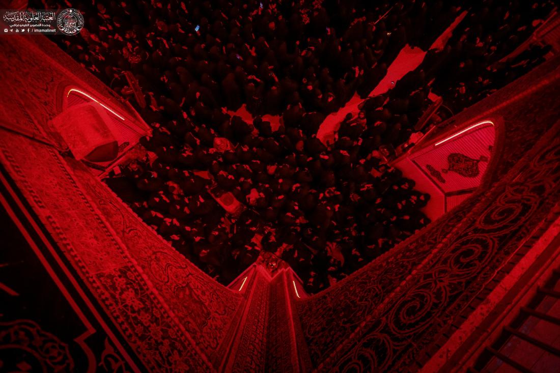 مجلس عزاء شهادة امير المؤمنين علي (عليه السلام) في الصحن الحيدري الطاهر | 