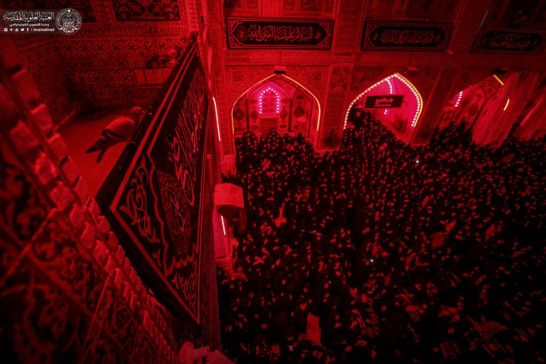 مجلس عزاء شهادة امير المؤمنين علي (عليه السلام) في الصحن الحيدري الطاهر | 
