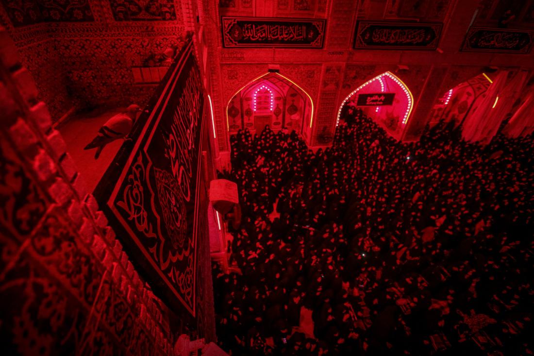 مجلس عزاء شهادة امير المؤمنين علي (عليه السلام) في الصحن الحيدري الطاهر | 