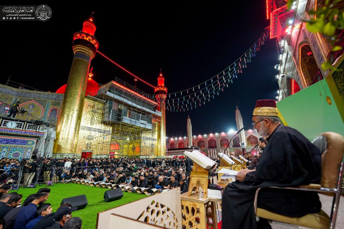 قراءة دعاء الجوشن الكبير - إحياء مراسم ليلة القدر المباركة بروايتها الثانية في رحاب مرقد المولى أمير المؤمنين عليه السلام ليلة شهادته الأليمة | 
