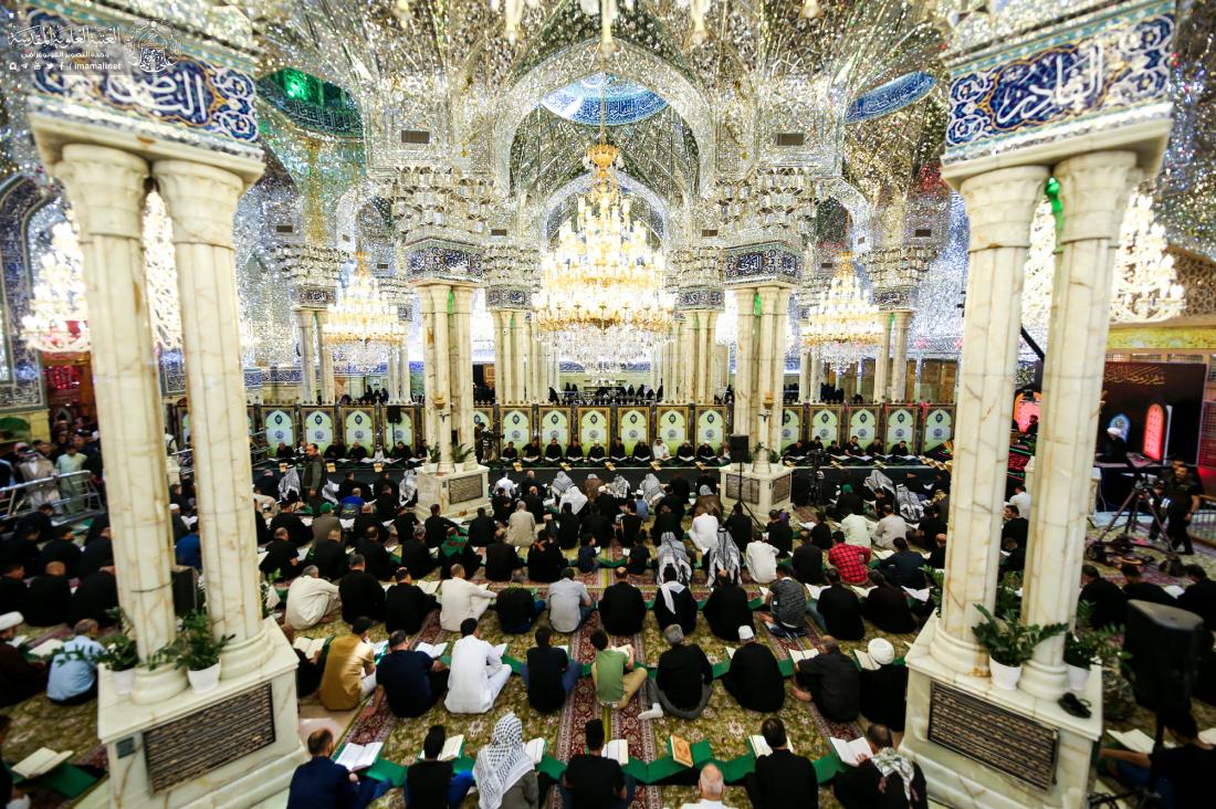 الختمة القرآنية في العتبة العلوية المقدسة تزامناً مع ذكرى استشهاد  امير المؤمنين علي (عليه السلام) | 