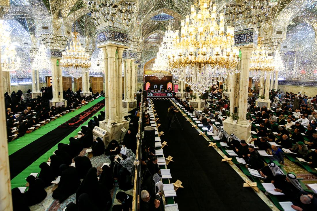 الختمة القرآنية في العتبة العلوية المقدسة تزامناً مع ذكرى استشهاد  امير المؤمنين علي (عليه السلام) | 