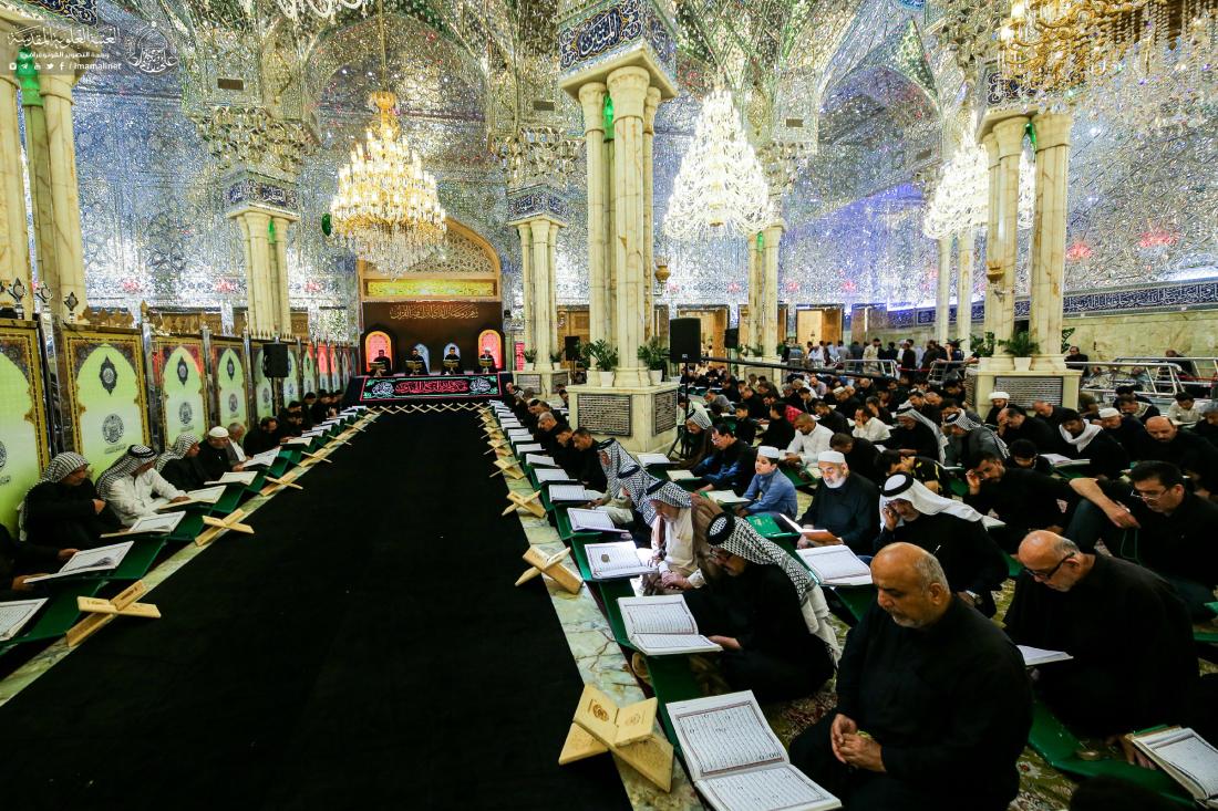 الختمة القرآنية في العتبة العلوية المقدسة تزامناً مع ذكرى استشهاد  امير المؤمنين علي (عليه السلام) | 