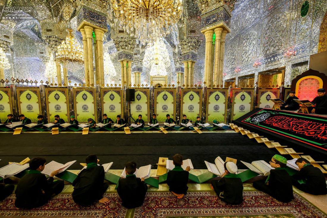 الختمة القرآنية للبراعم في العتبة العلوية المقدسة تزامناً مع ذكرى استشهاد أمير المؤمنين علي (عليه السلام) | 