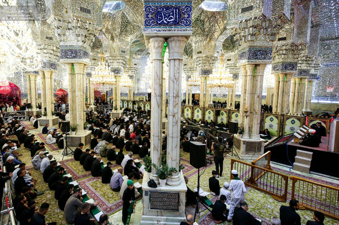 الختمة القرآنية في العتبة العلوية المقدسة تزامناً مع ذكرى استشهاد  امير المؤمنين علي (عليه السلام) | 