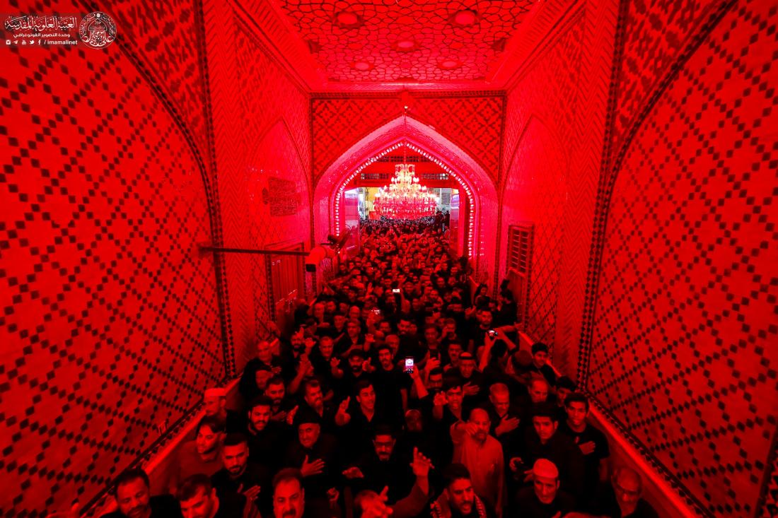 الأمانة العامة للعتبة العلوية المقدسة تستقبل مواكب العزاء القادمة من الكاظمية وكربلاء المقدستين والوافدة لإحياء ذكرى شهادة المولى أمير المؤمنين عليه السلام في رحاب مرقده الطاهر | 