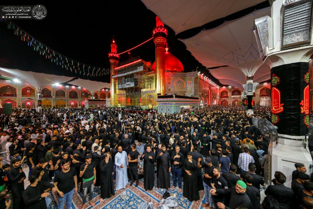 الأمانة العامة للعتبة العلوية المقدسة تستقبل مواكب العزاء القادمة من الكاظمية وكربلاء المقدستين والوافدة لإحياء ذكرى شهادة المولى أمير المؤمنين عليه السلام في رحاب مرقده الطاهر | 
