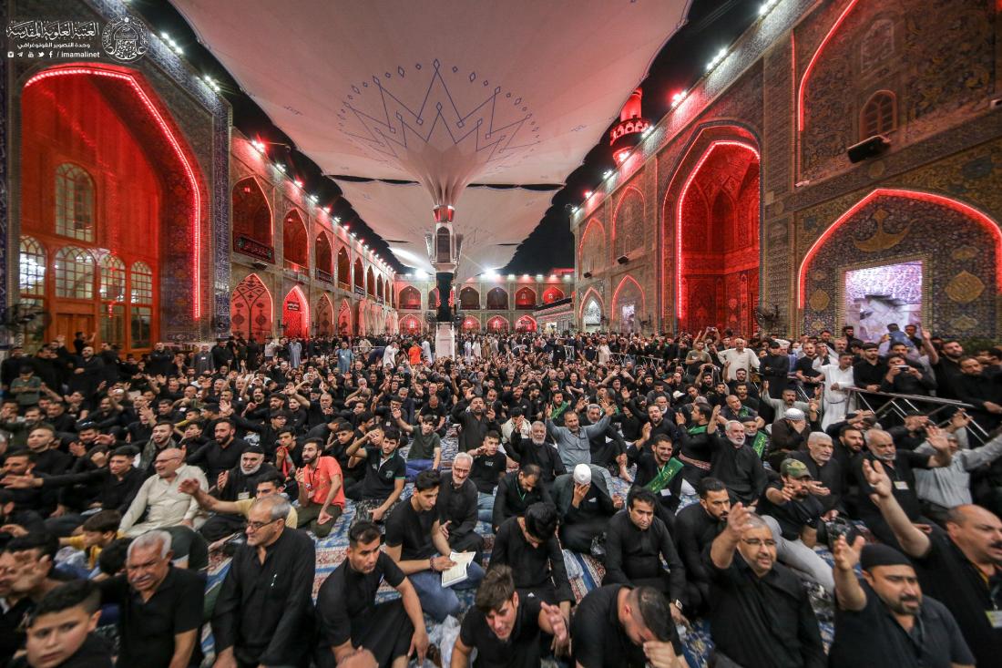 الأمانة العامة للعتبة العلوية المقدسة تستقبل مواكب العزاء القادمة من الكاظمية وكربلاء المقدستين والوافدة لإحياء ذكرى شهادة المولى أمير المؤمنين عليه السلام في رحاب مرقده الطاهر | 