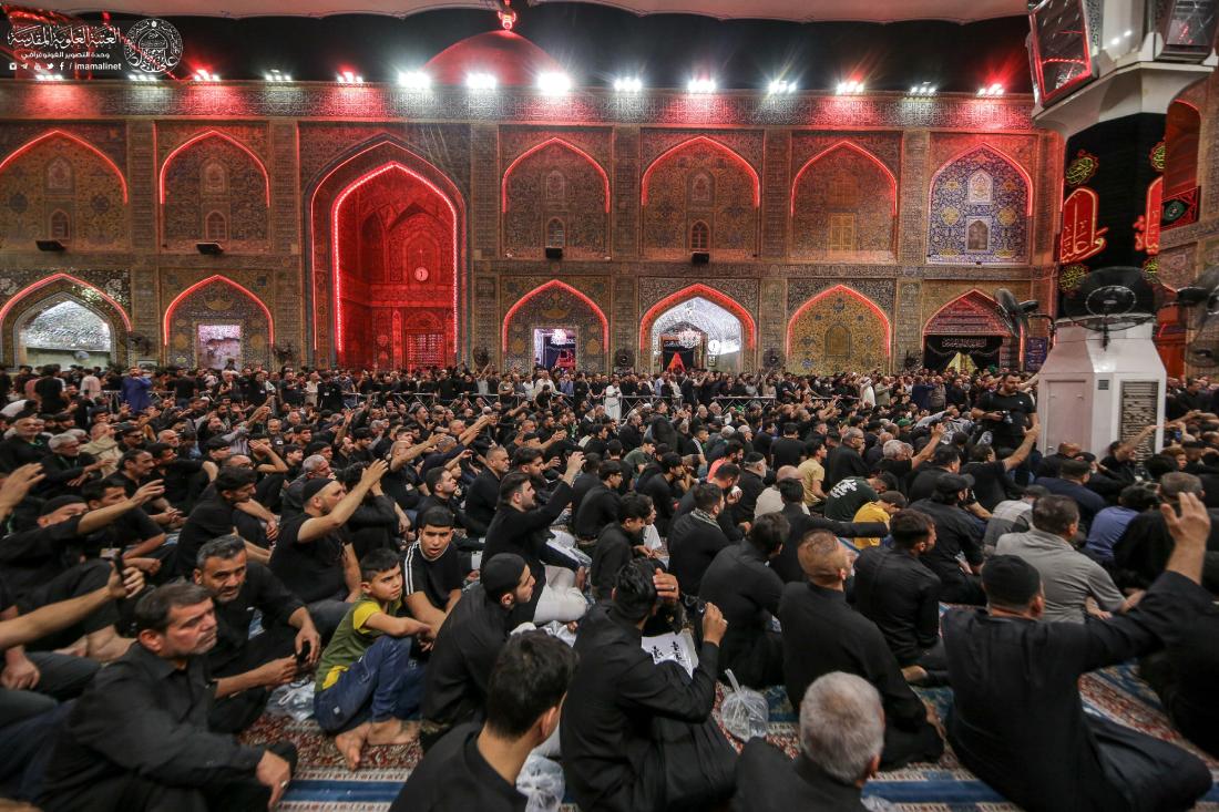 الأمانة العامة للعتبة العلوية المقدسة تستقبل مواكب العزاء القادمة من الكاظمية وكربلاء المقدستين والوافدة لإحياء ذكرى شهادة المولى أمير المؤمنين عليه السلام في رحاب مرقده الطاهر | 