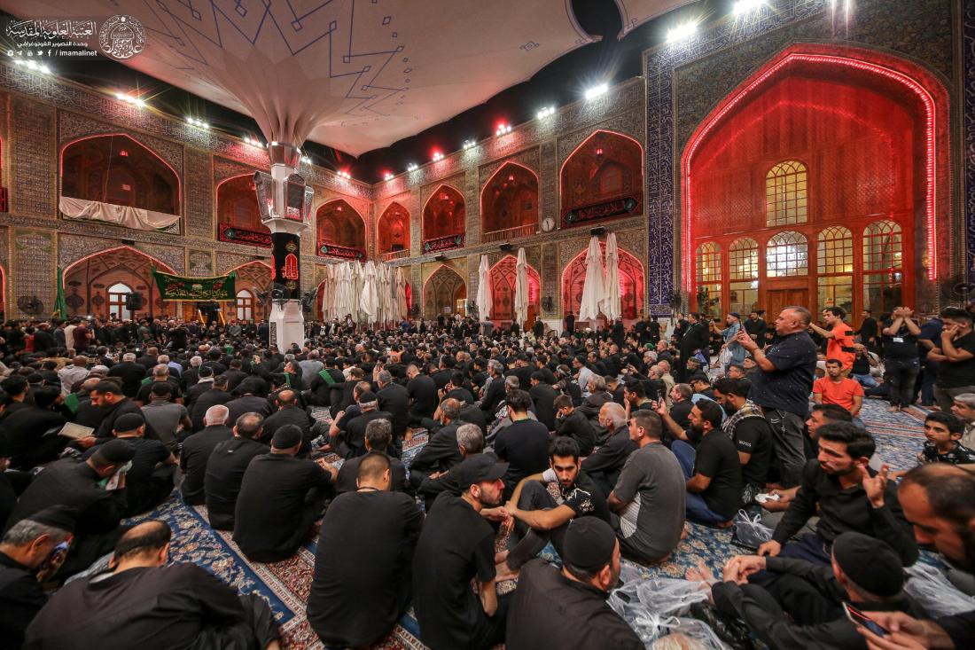 الأمانة العامة للعتبة العلوية المقدسة تستقبل مواكب العزاء القادمة من الكاظمية وكربلاء المقدستين والوافدة لإحياء ذكرى شهادة المولى أمير المؤمنين عليه السلام في رحاب مرقده الطاهر | 