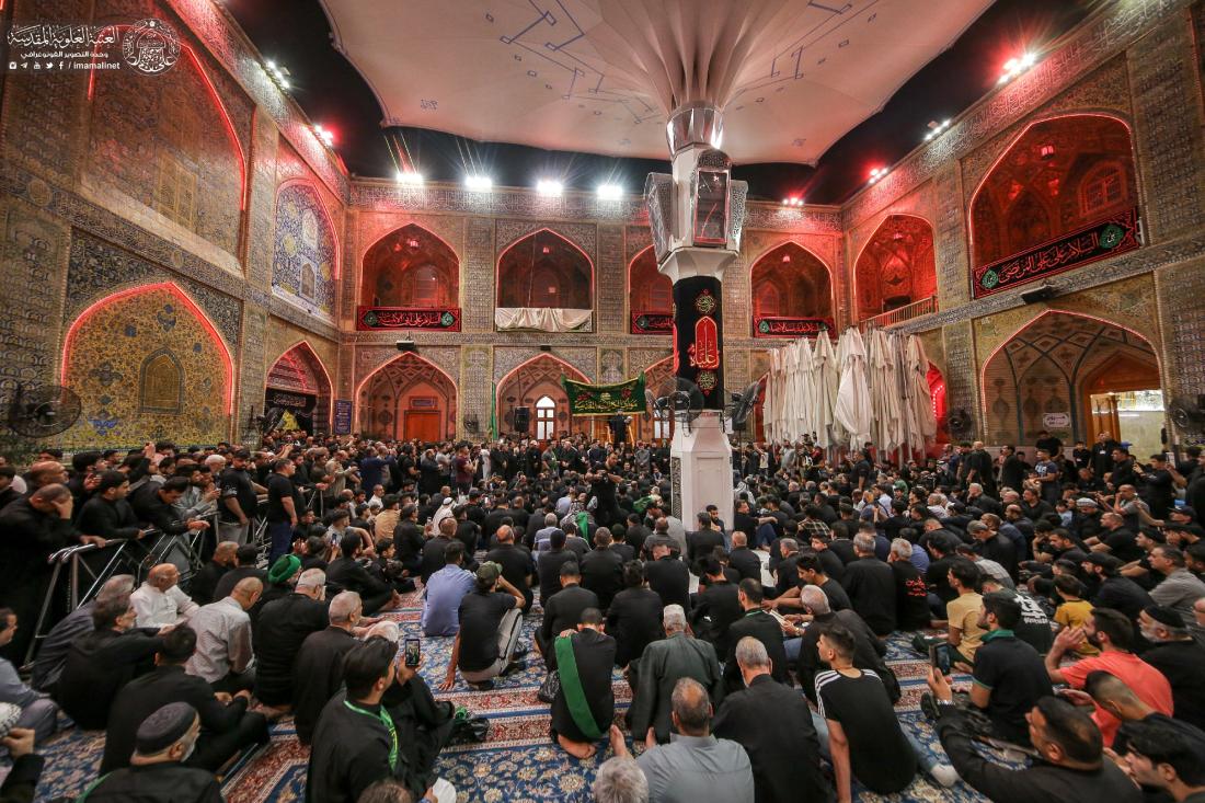 الأمانة العامة للعتبة العلوية المقدسة تستقبل مواكب العزاء القادمة من الكاظمية وكربلاء المقدستين والوافدة لإحياء ذكرى شهادة المولى أمير المؤمنين عليه السلام في رحاب مرقده الطاهر | 