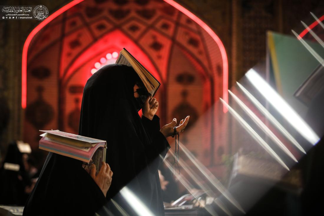الأجواء العبادية في حرم المولى أمير المؤمنين (عليه السلام)، والصحن الحيدري الشريف - إحياء أعمال الليلة الثالثة والعشرين - ليلة القدر بروايتها الثالثة | 
