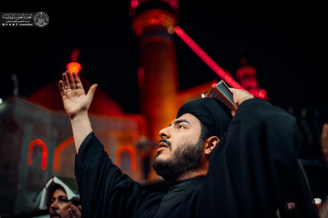 الأجواء العبادية في حرم المولى أمير المؤمنين (عليه السلام)، والصحن الحيدري الشريف - إحياء أعمال الليلة الثالثة والعشرين - ليلة القدر بروايتها الثالثة | 