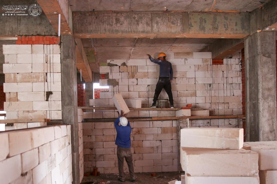قسم الشؤون الهندسية والفنية في العتبة العلوية المقدسة يستمر بمراحل إنجاز مبنى (مركز الفكر العلوي) | 