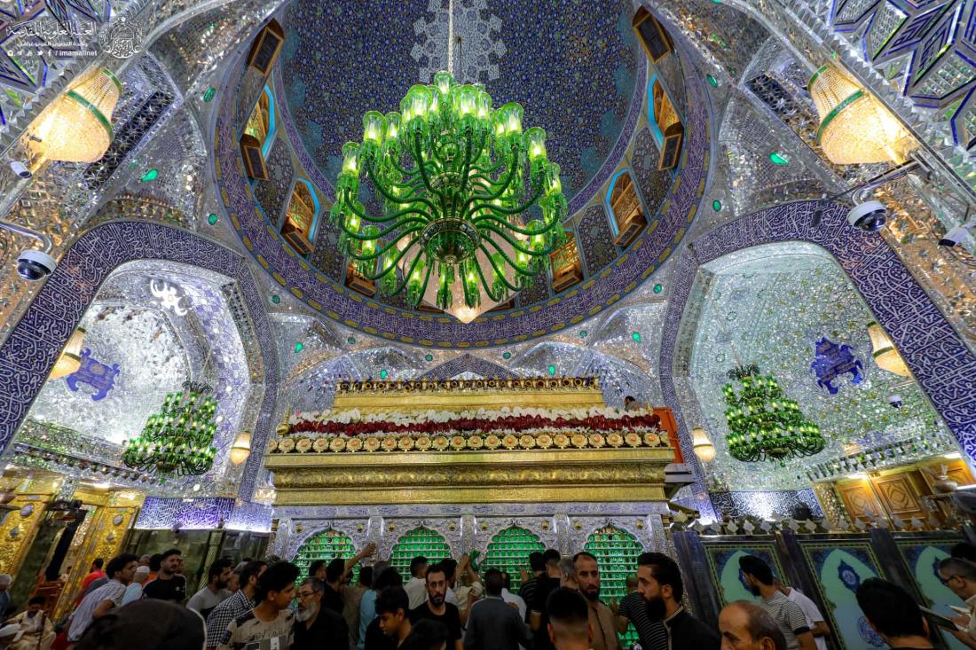 تتزيّن آلاف الورود بوضعها على ضريح أمير المؤمنين (ع) بمناسبة عيد الغدير الأغر | 