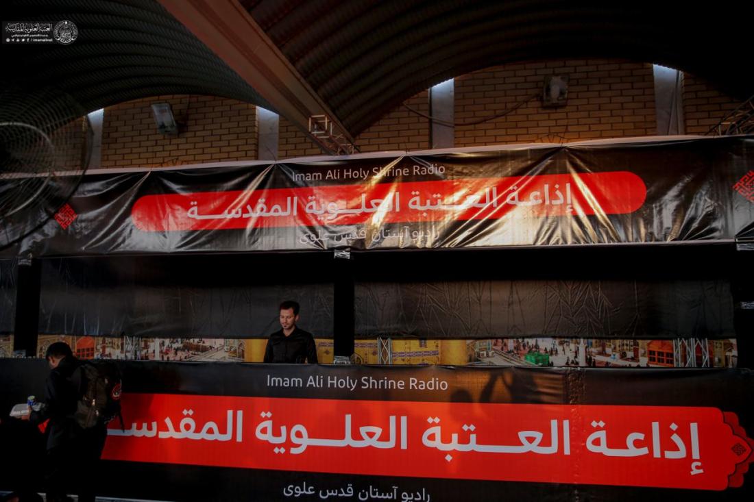 منتسبو العتبة العلوية المقدسة يتشرفون بتقديم الخدمات للزائرين في استراحة المرتضى (ع) على طريق يا حسين | 