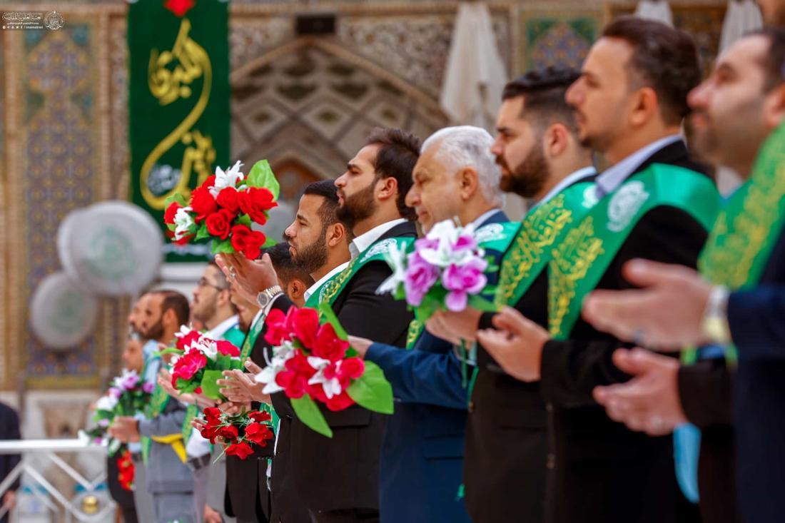 مراسم الزيارة الصباحية .. منتسبو العتبة العلوية المقدسة يحيون الذكرى العطرة الميمونة لمولد السيدة زينب (عليها السلام) في رحاب مرقد المولى أمير المؤمنين (عليه السلام) | 