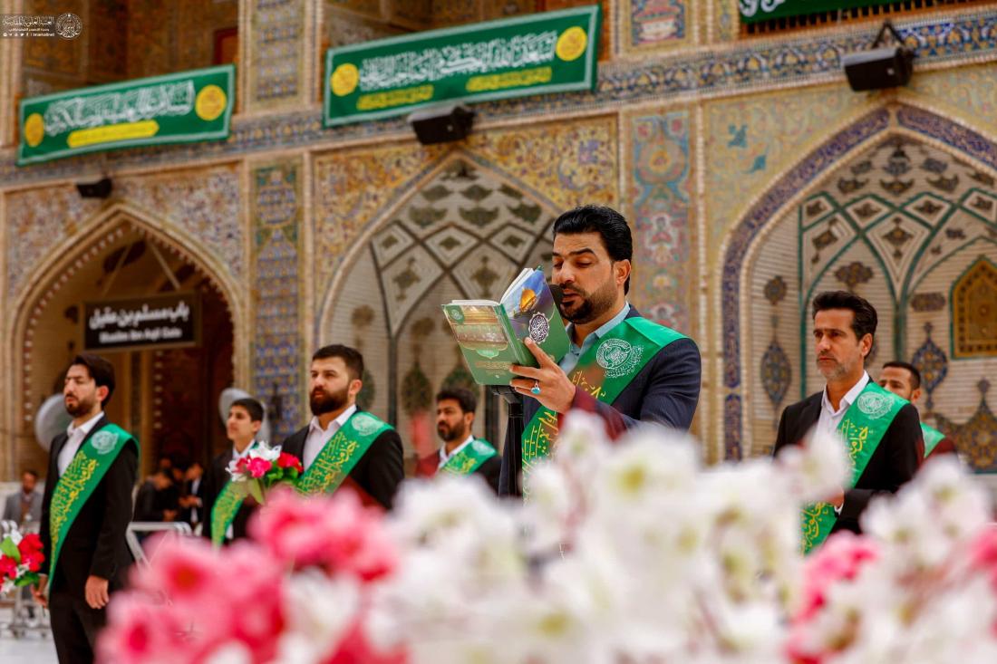 مراسم الزيارة الصباحية .. منتسبو العتبة العلوية المقدسة يحيون الذكرى العطرة الميمونة لمولد السيدة زينب (عليها السلام) في رحاب مرقد المولى أمير المؤمنين (عليه السلام) | 