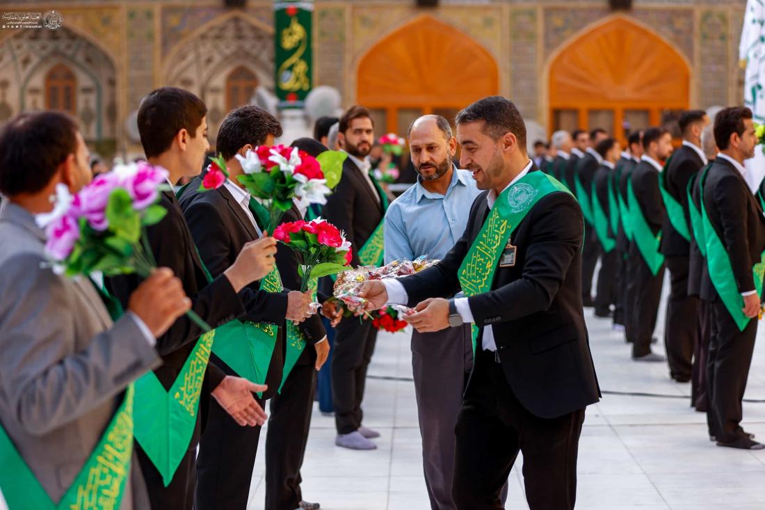 مراسم الزيارة الصباحية .. منتسبو العتبة العلوية المقدسة يحيون الذكرى العطرة الميمونة لمولد السيدة زينب (عليها السلام) في رحاب مرقد المولى أمير المؤمنين (عليه السلام) | 