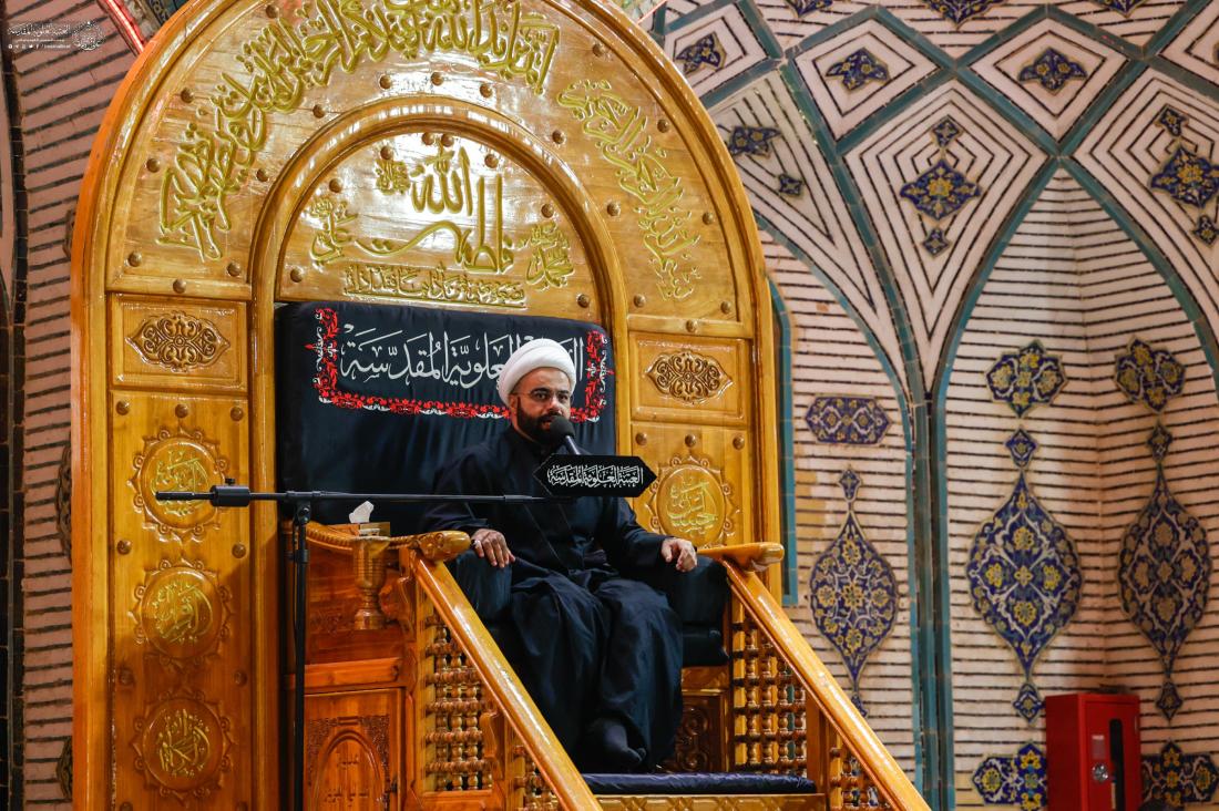 العتبة العلوية المقدسة تقيم مجلس العزاء في ليلة ذكرى شهادة الصديقة فاطمة الزهراء(عليها السلام) على وفق الرواية الثالثة | 