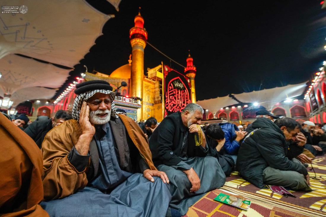 العتبة العلوية المقدسة تقيم مجلس العزاء في ليلة ذكرى شهادة الصديقة فاطمة الزهراء(عليها السلام) على وفق الرواية الثالثة | 