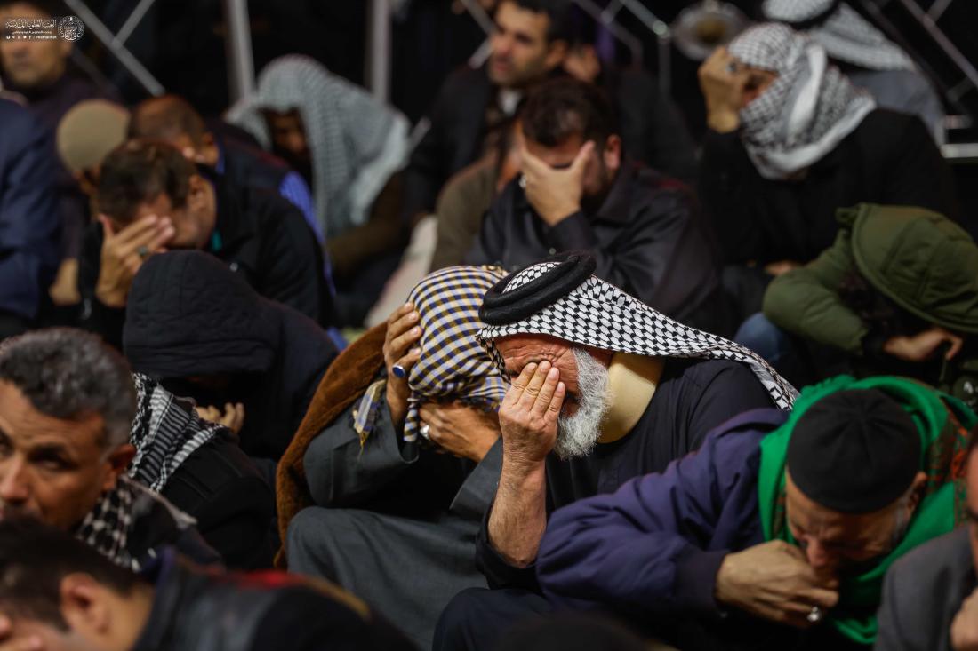 العتبة العلوية المقدسة تقيم مجلس العزاء في ليلة ذكرى شهادة الصديقة فاطمة الزهراء(عليها السلام) على وفق الرواية الثالثة | 