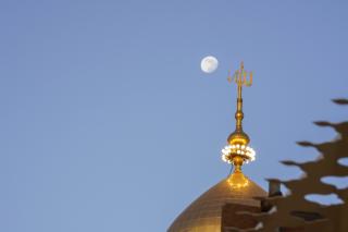 القبة الشريفة حديثا
