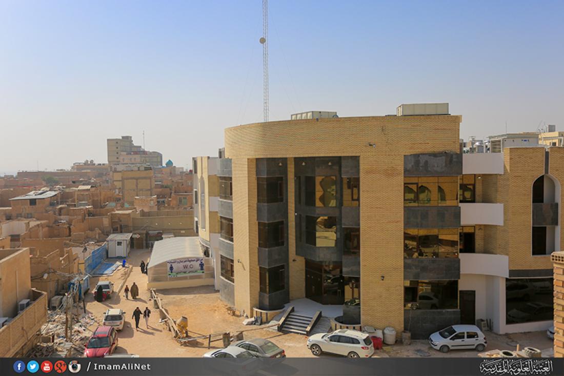 تقرير مصور : مشروع مجمع دار ضيافة العتبة العلوية المقدسة  | 