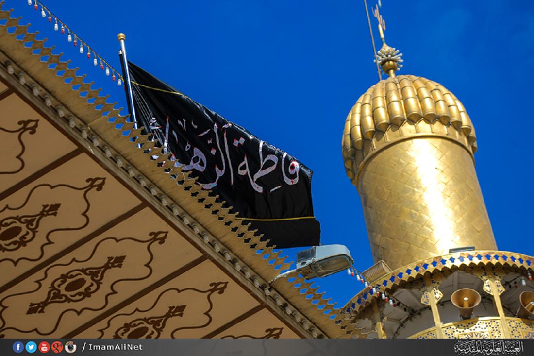 تقرير مصور : المؤمنون يجددون الذكرى السنويه لآستشهاد الصديقة فاطمة الزهراء {سلام الله عليها } الروايه الثالثه  | 