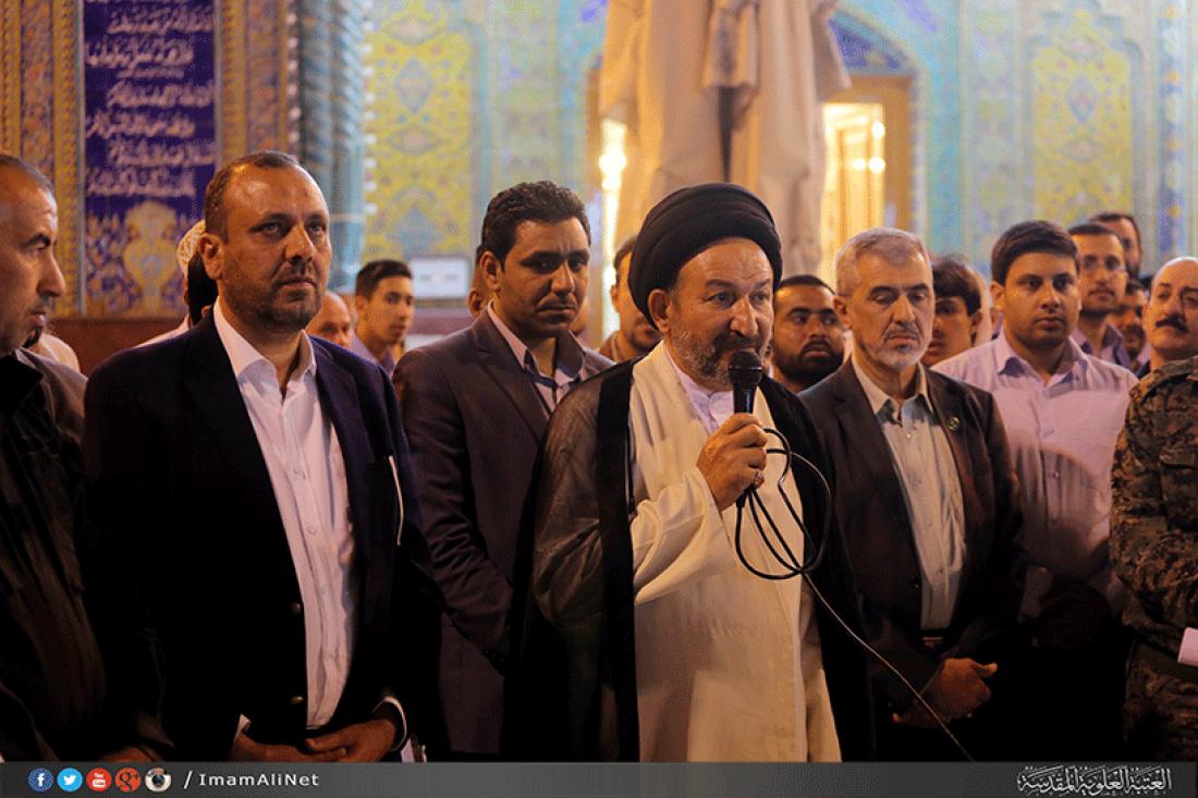 تقرير مصور : انطلاق عملية تنضيف من قبل العتبة العلوية المقدسة للمدينه القديمة المحيطة بمرقد امير المؤمنين سلام الله عليه  | 