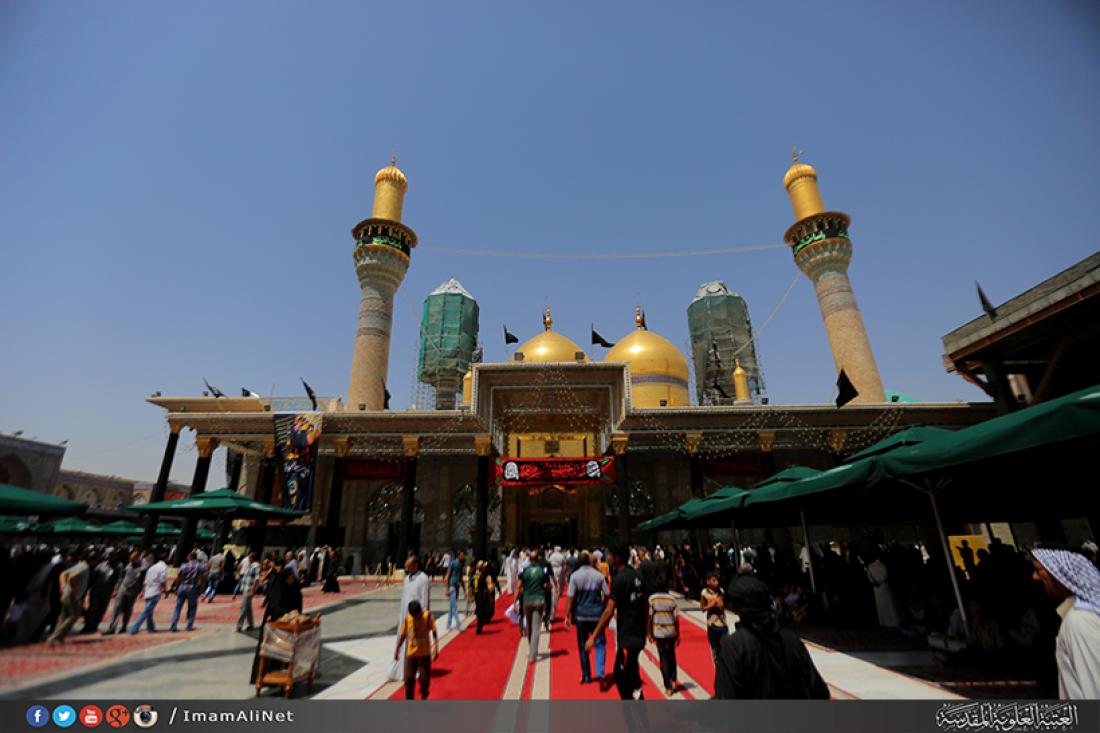 تقرير مصور : المؤمنون يحيون ذكرى استشهاد الامام موسى بن جعفر الكاظم سلام الله عليه في مرقده المطهر  | 