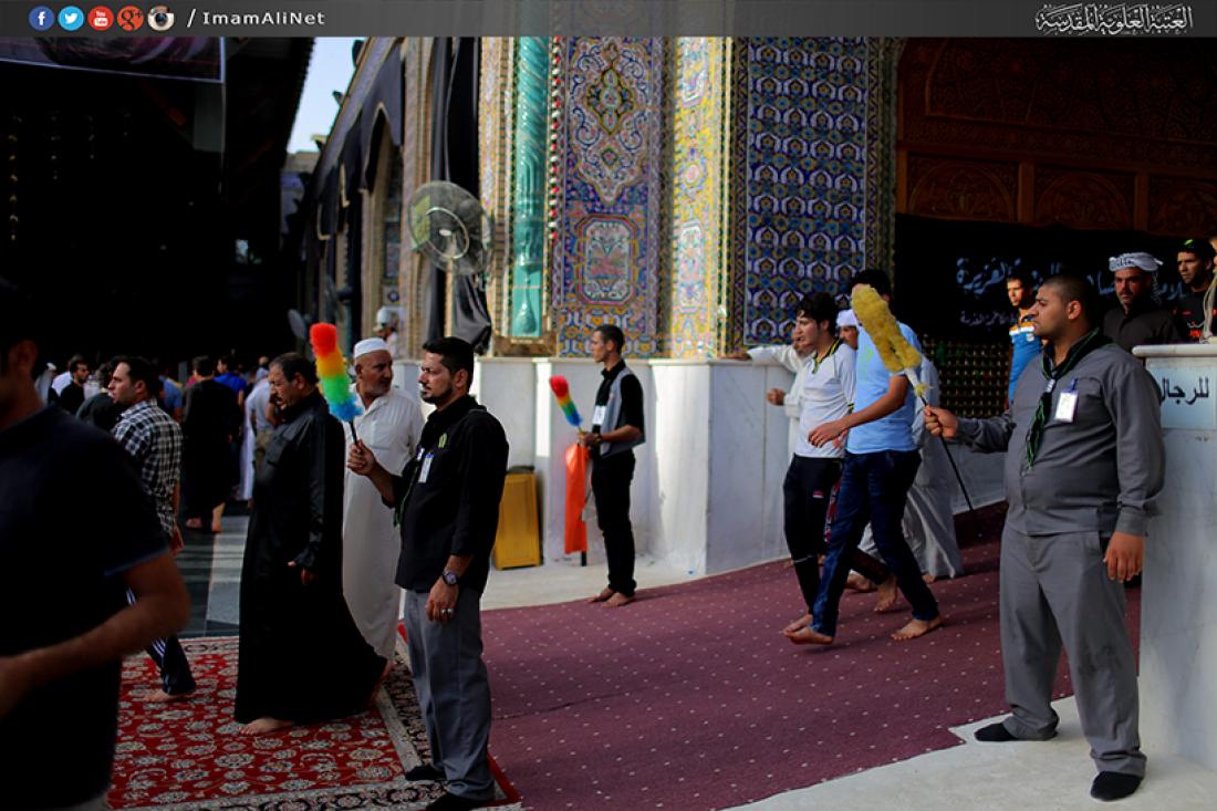 تقرير مصور : عمل كوادر ومنتسبو العتبة الكاظمية لخدمة زوار الامام موسى بن جعفر سلام الله عليه في ذكرى استشهاده | 