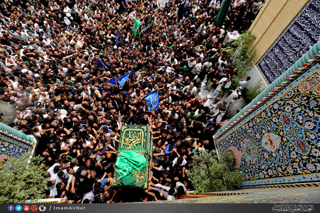 تقرير مصور : مراسيم التشيع الرمزي في ذكرى شهادة الامام موسى بن جعفر الكاظم سلام الله عليه | 