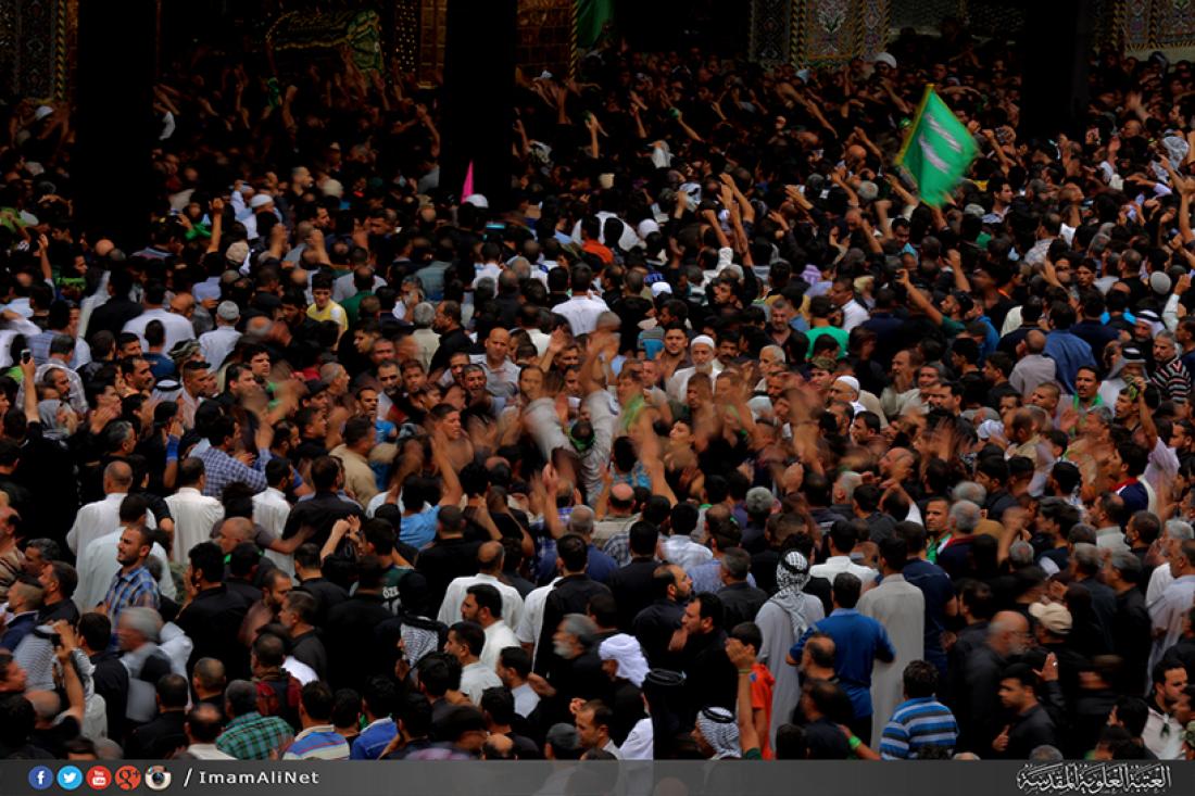 تقرير مصور : مراسيم التشيع الرمزي في ذكرى شهادة الامام موسى بن جعفر الكاظم سلام الله عليه | 