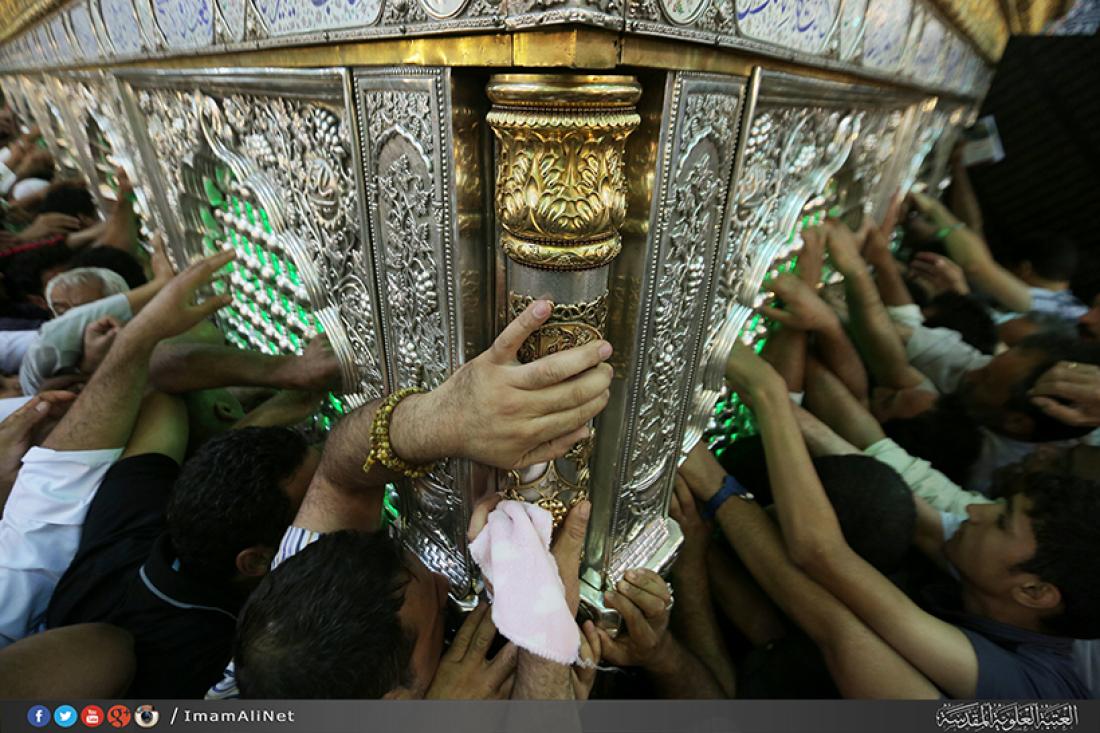 تقرير مصور : احياء ليلة المبعث النبوي الشريف في مرقد الامام امير المؤمنين سلام الله عليه  | 