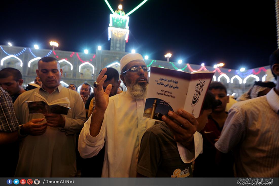 تقرير مصور : احياء ليلة المبعث النبوي الشريف في مرقد الامام امير المؤمنين سلام الله عليه  | 
